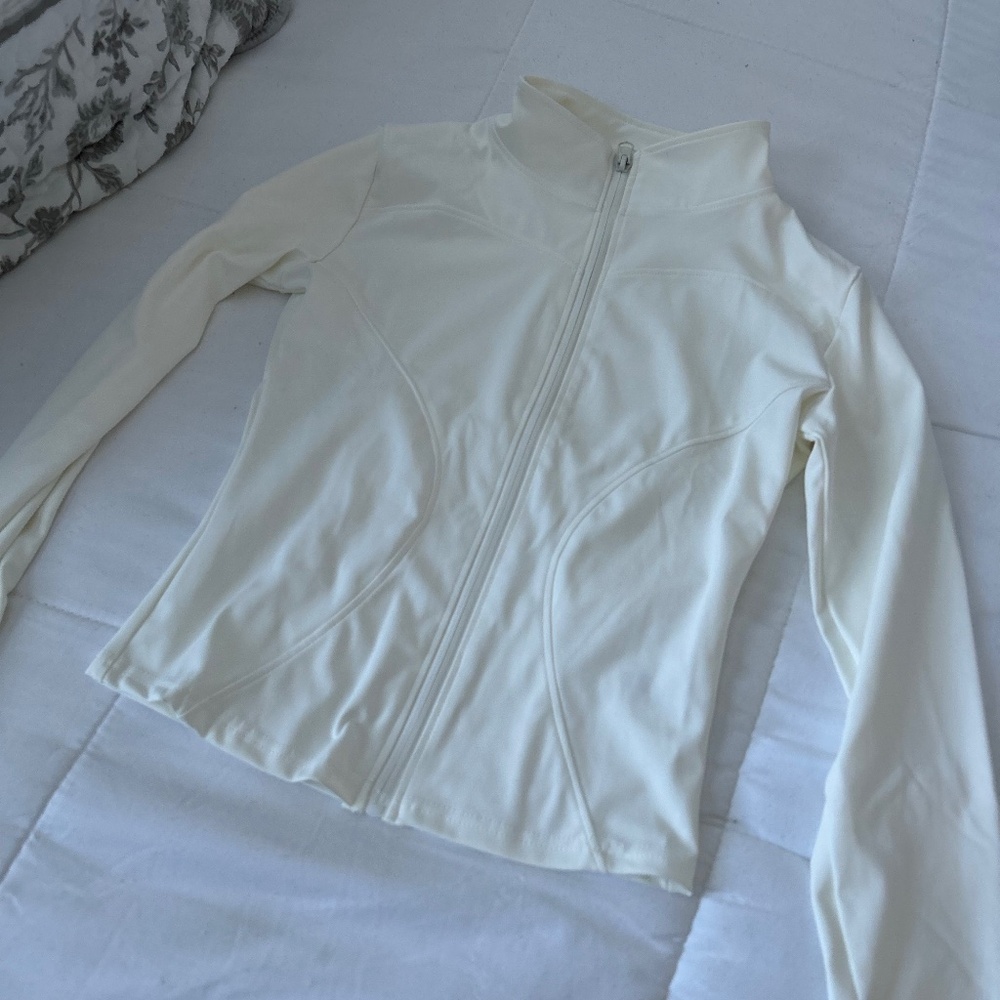 White Define Athletic Jacket